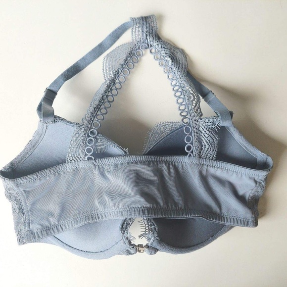 NWOT Victoria’s Secret Dream Angel push-up bra 34D Powdered Blue - Picture 2 of 2